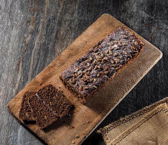 Græskar-Spelt Rugbrød