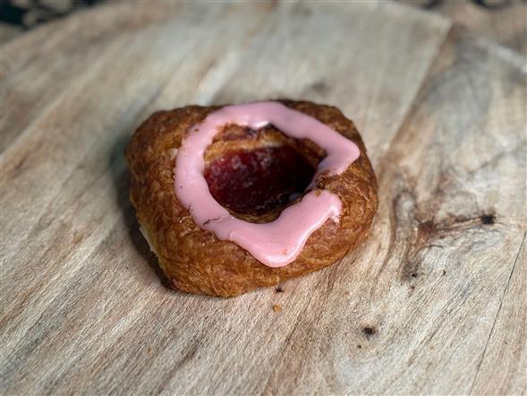 Wiener Fastelavnsbolle med Jordbærmarmelade